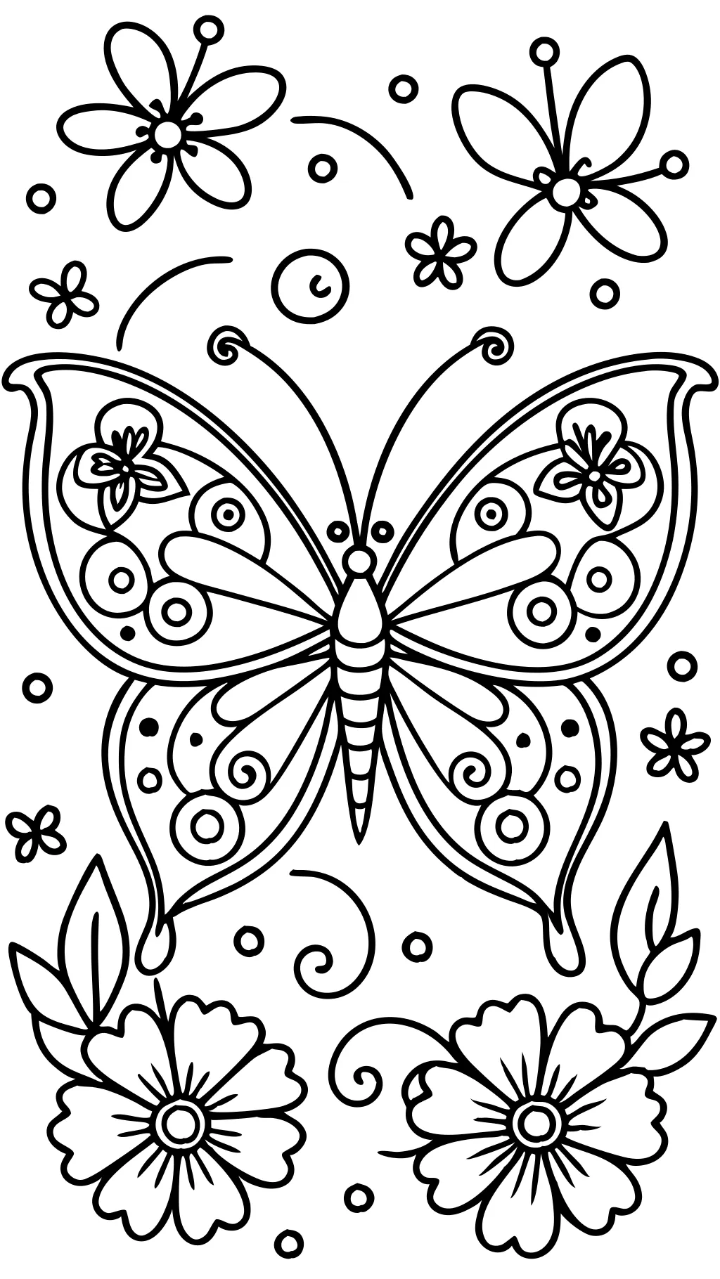 páginas para colorear gratis mariposa